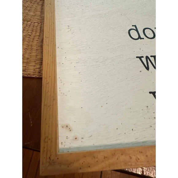 Two Wooden Motivational square signs - Picture 2 of 10